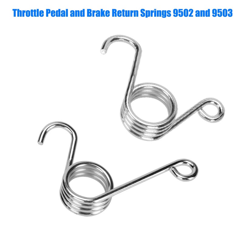 YOXUFA 71 inch Go Kart Throttle Cable Brake Return Throttle Pedal Springs Kit for Predator 212cc Engine GX160 GX200 196cc 8252-1390 Manco ASW Kandi American Sportworks Go Kart Lawn Mower Parts - Image 5